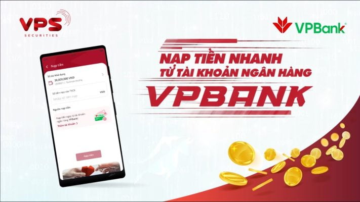 Hướng dẫn nạp tiền tài khoản chứng khoán VPS từ ngân hàng VPBank trên SmartOne